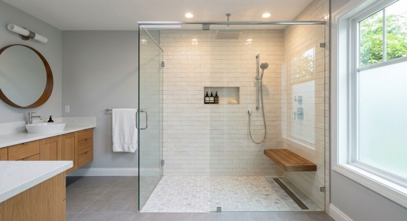 Shower Enlargement in Enosburg Falls, VT