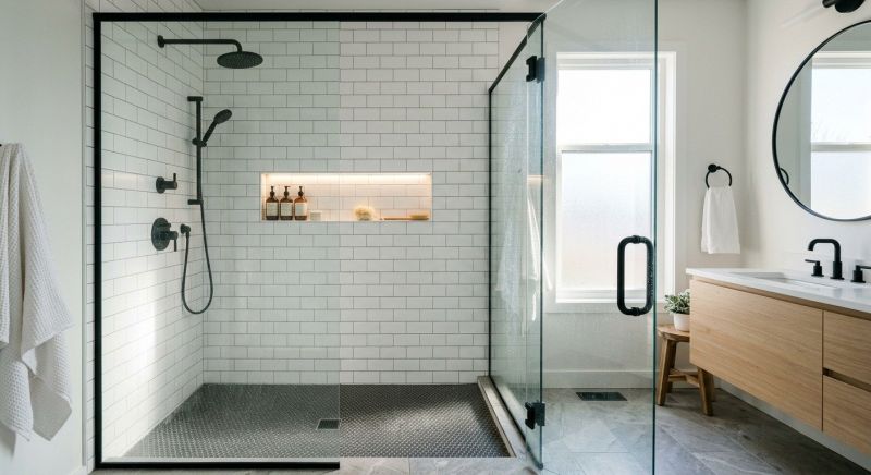 Shower Enlargement in Richford, VT